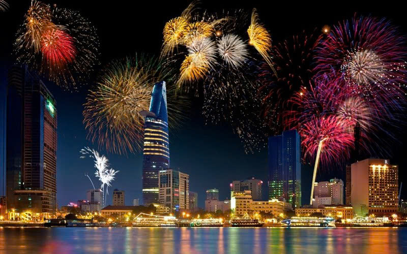 Vietnam Christmas New Year