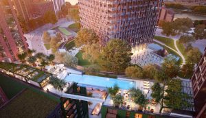 The Sky Pool London: Swimming Between Skyscrapers 115ft Above the City Ballymore Group